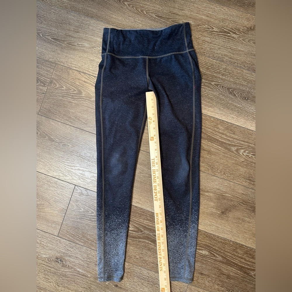 ATHLETA Chaturanga leggings grey speckle ombre - Picture 8 of 9